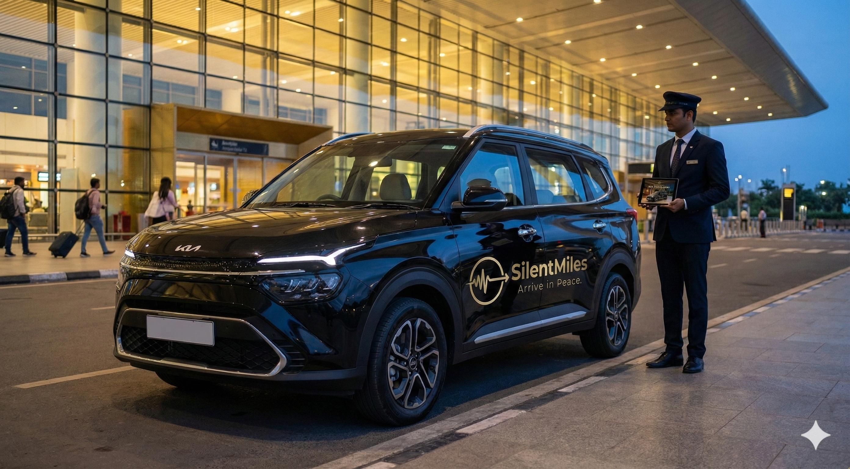 Kia Carens Clavis EV Luxury Cab